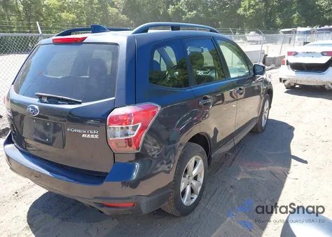 2016 Subaru Forester 2.5I Premium из США, поврежденный, VIN JF2SJAFC8GH430255